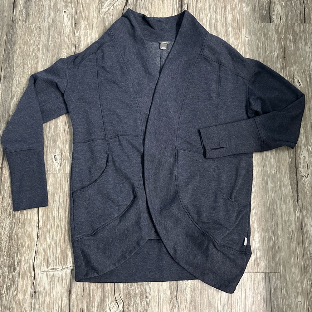 Eddie Bauer Open Front Cardigan size Large